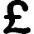 pound sign for chart